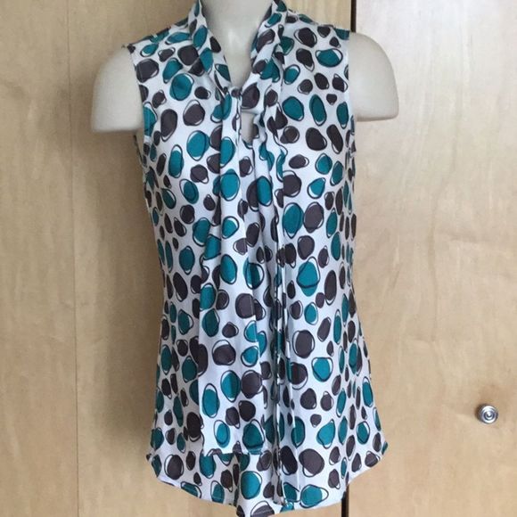 Nine West print blouse - Picture 1 of 9